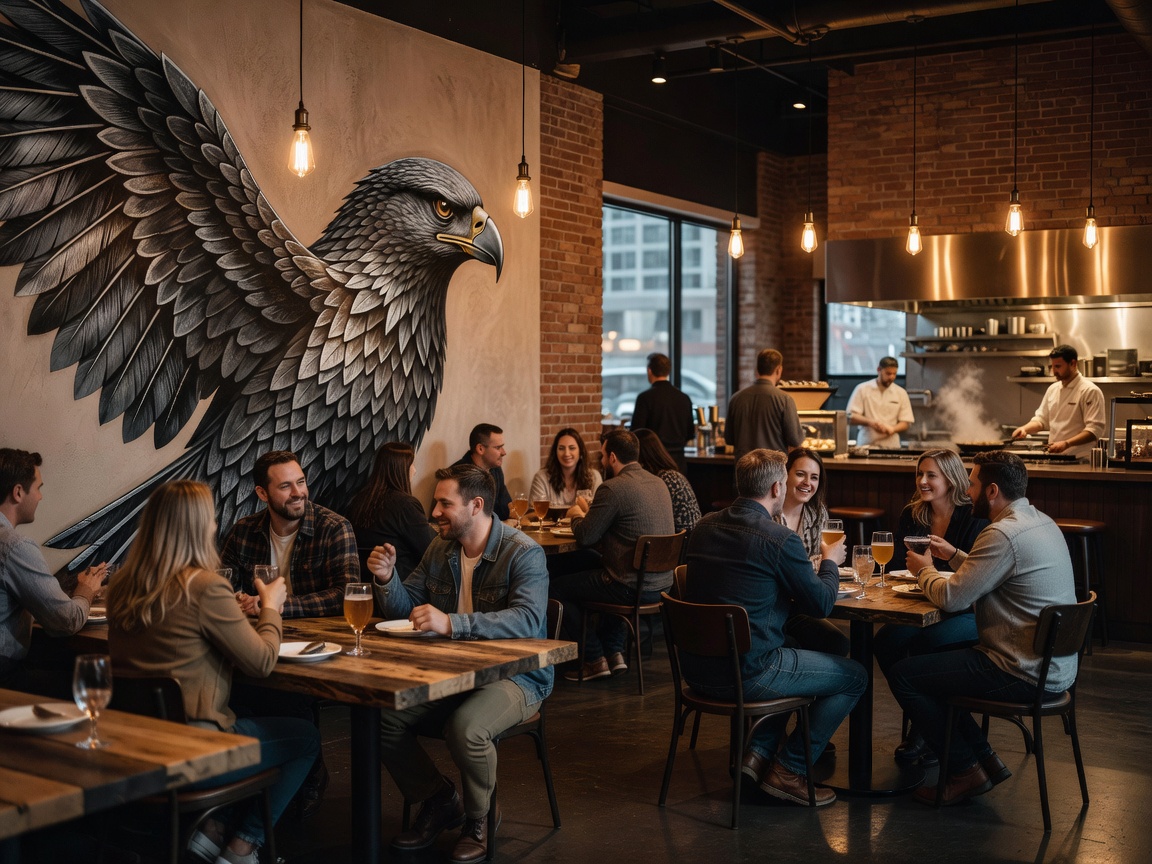 Little Chief restaurant setting in Calgary