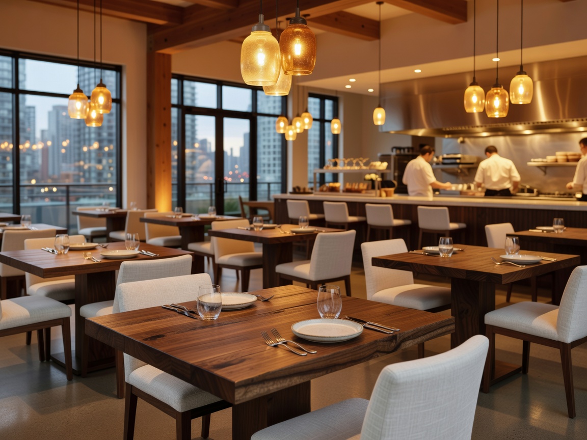 Interior of Honey Salt restaurant at Parq Vancouver